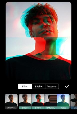 Video Filter von InShot