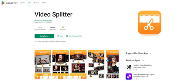  Video Splitter für Android