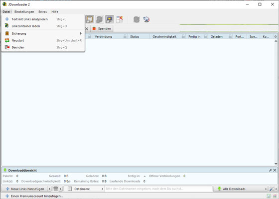 YouTube in OGG umwandeln mit JDownloader