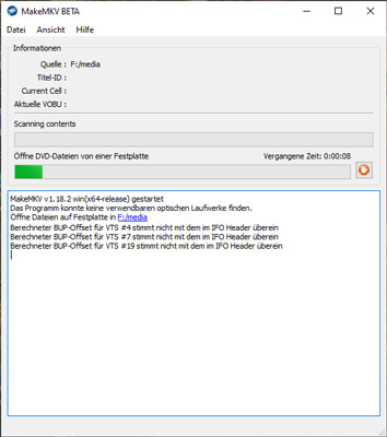 Blu-ray mit MakeMKV kopieren