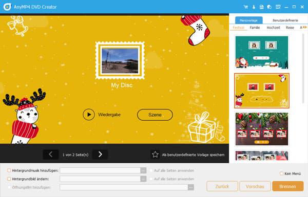 Blu-ray-Menü erstellen