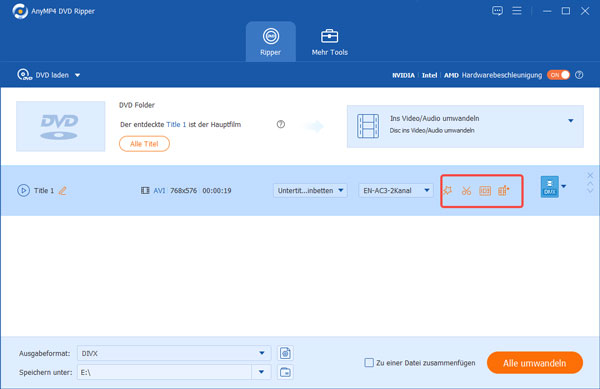 DVD-Video bearbeiten und verbessern