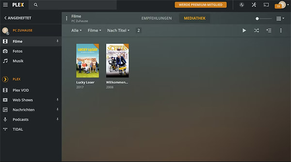 DVD auf Plex abspielen