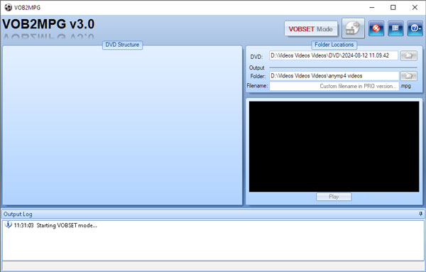 DVD in MPG umwandeln mit VOB2MPG