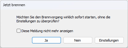 jpg Nero Burning Rom Einstellung überprüfen