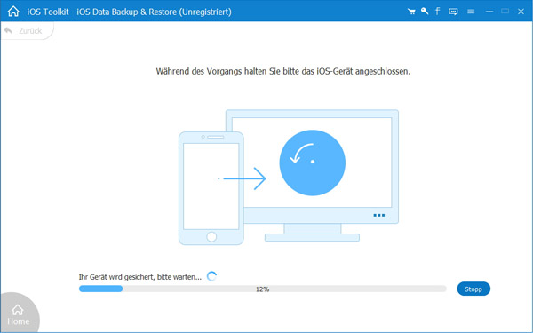 Datensicherung erstellen