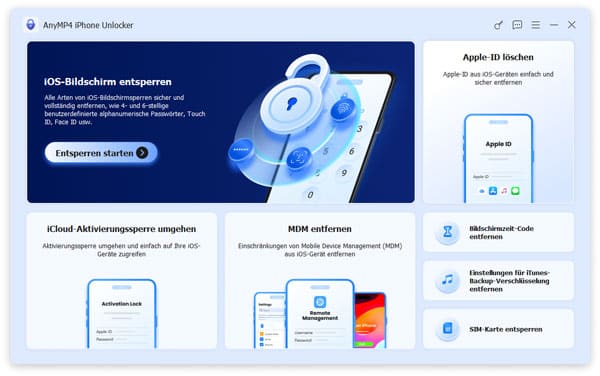Die Backup-Verschlüsselung entfernen wählen