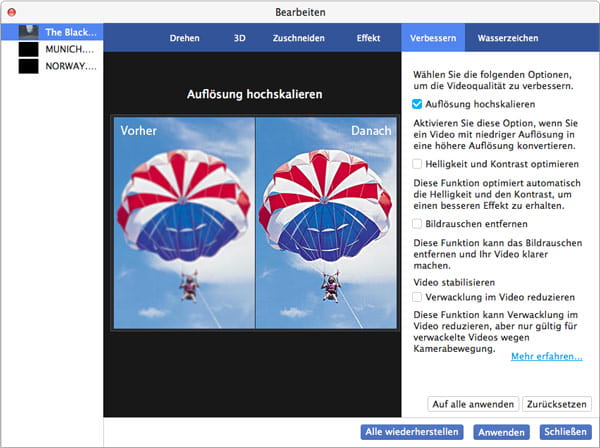 Verbesserungsfunktion