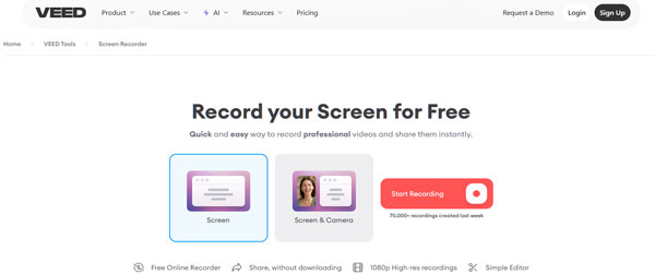 Veed.io als Loom-Alternative verwenden