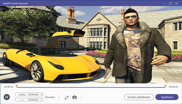 GTA 5-Aufnahme speichern