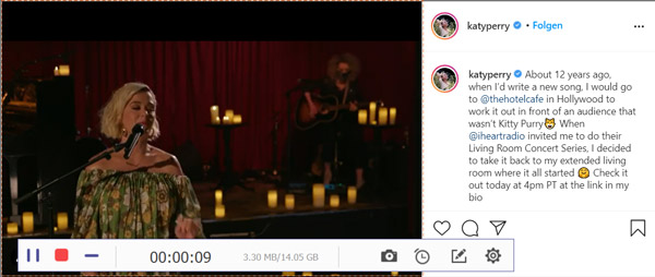 Instagram Video aufnehmen