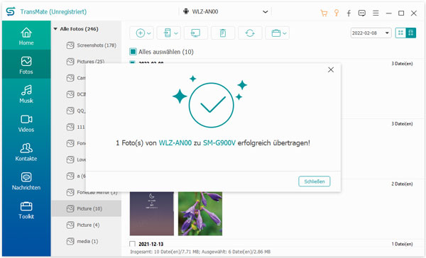 Daten von Huawei auf Samsung übertragen