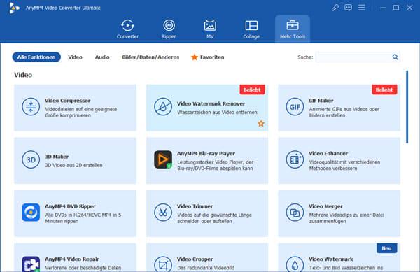 AnyMP4 Video Converter Ultimate