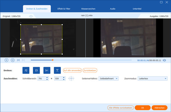 WebM-Datei bearbeiten