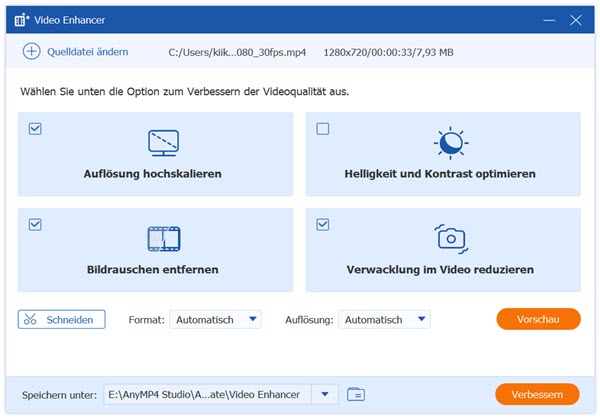 Video Qualität verbessern