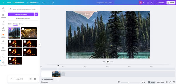Canva Online-Video-Editor