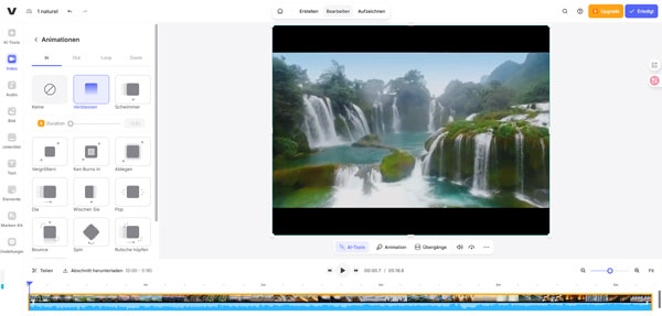 VEED als Alternative zu YouTube Create verwenden