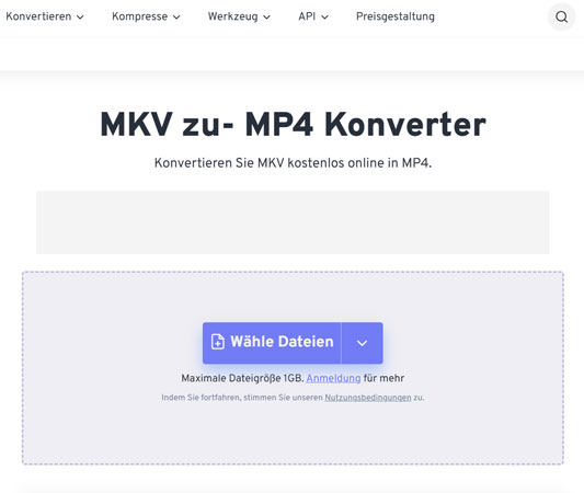 MKV zu MP4 umwandeln mit Konverter